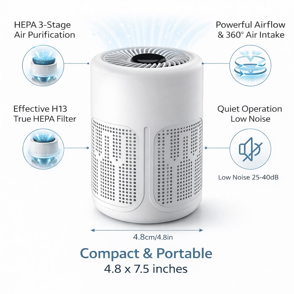 Clearlume – Silent HEPA Air Purifier