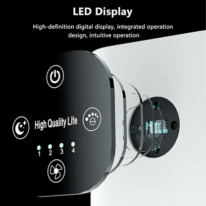Clario – Compact Air Purifier with HEPA & Carbon Filtration