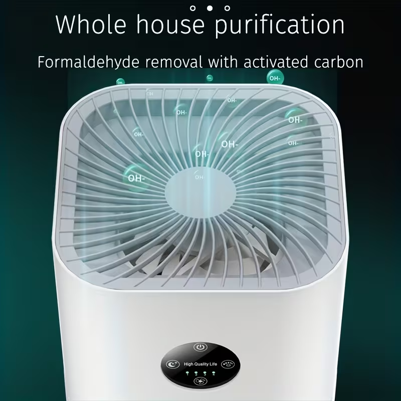 Clario – Compact Air Purifier with HEPA & Carbon Filtration