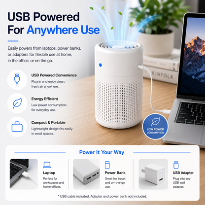 Aera – Compact Air Purifier & Aroma Diffuser