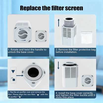 Breatheo – Full-Room HEPA Air Purifier